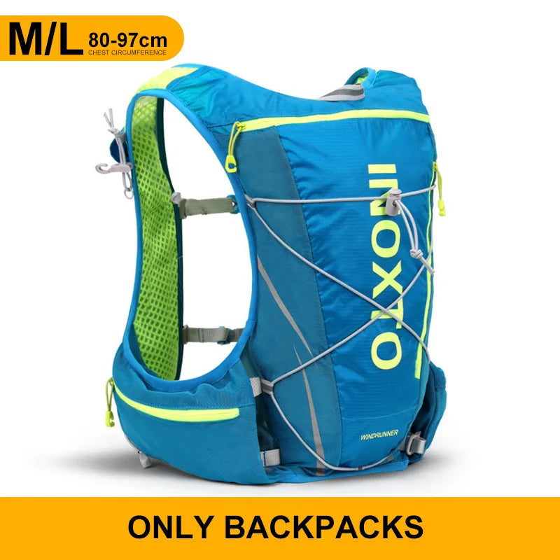 8L Hydration Vest Backpack – Running, Cycling, Hiking with 1.5L Bladder & 2x500ml Bottles